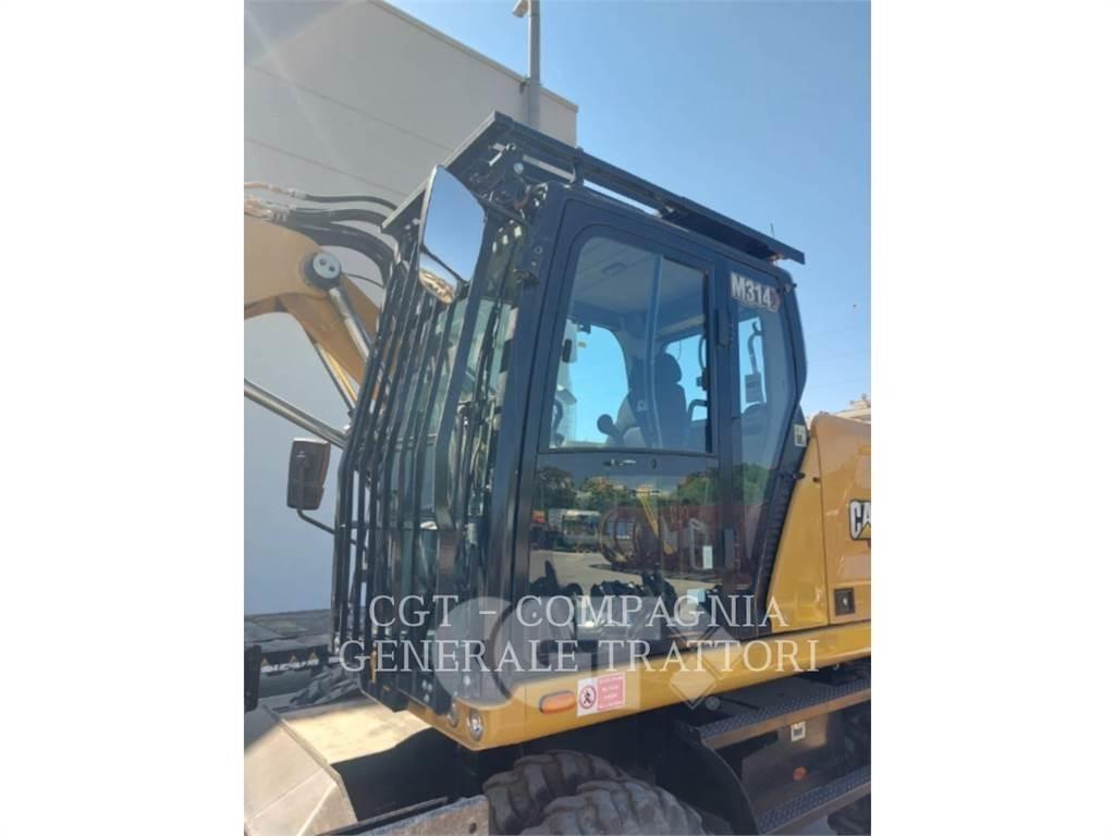 CAT M314 Gravemaskiner på hjul