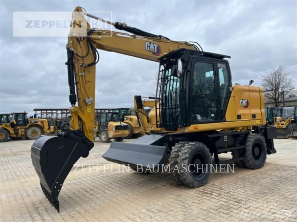 CAT M314-07A Gravemaskiner på hjul