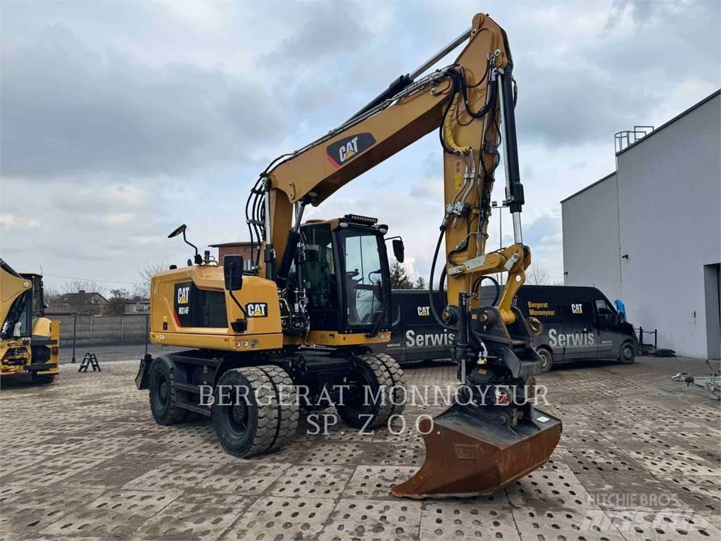 CAT M314F Gravemaskiner på hjul