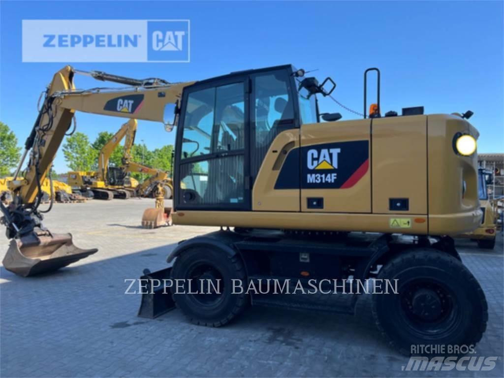 CAT M314F Gravemaskiner på hjul
