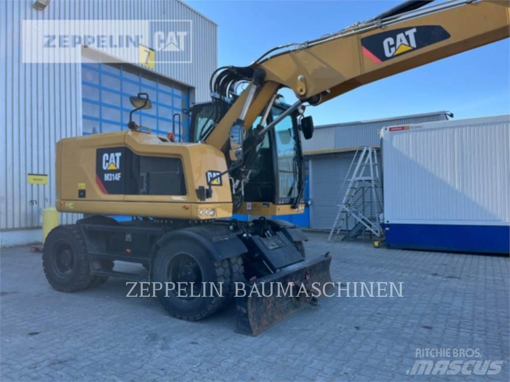 CAT M314F Gravemaskiner på hjul