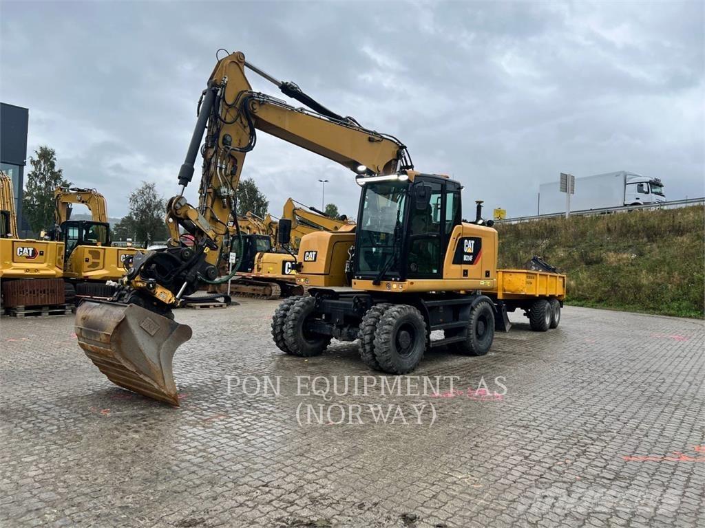 CAT M314F Gravemaskiner på hjul