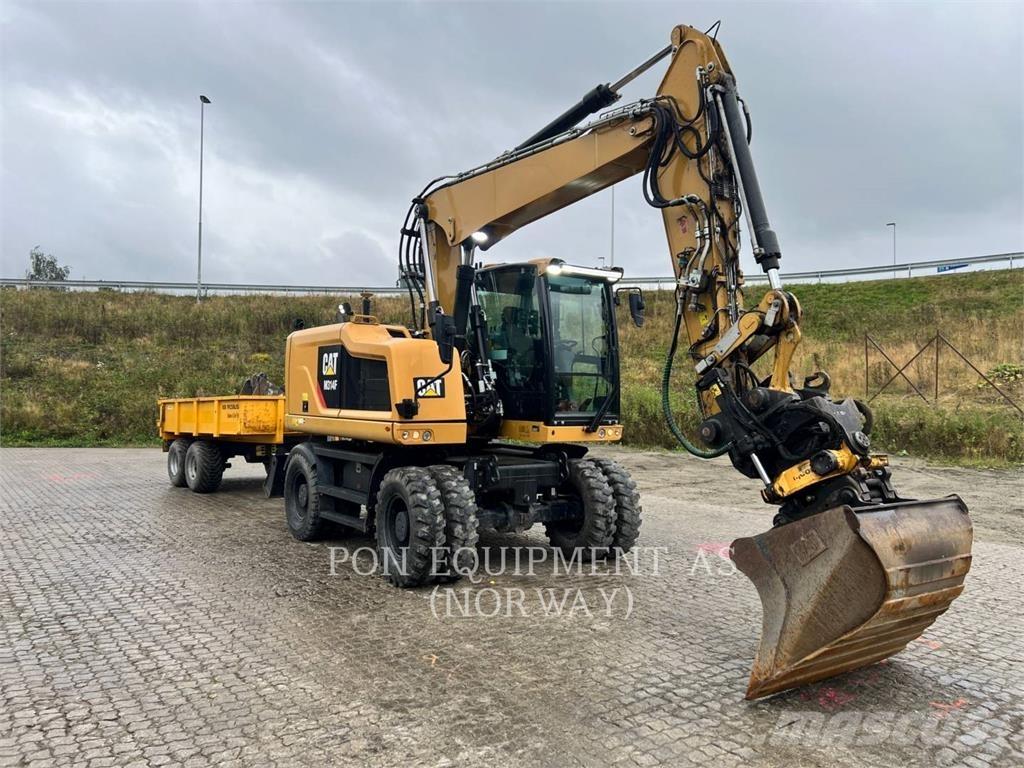 CAT M314F Gravemaskiner på hjul