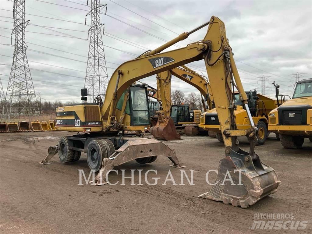 CAT M315 Gravemaskiner på hjul