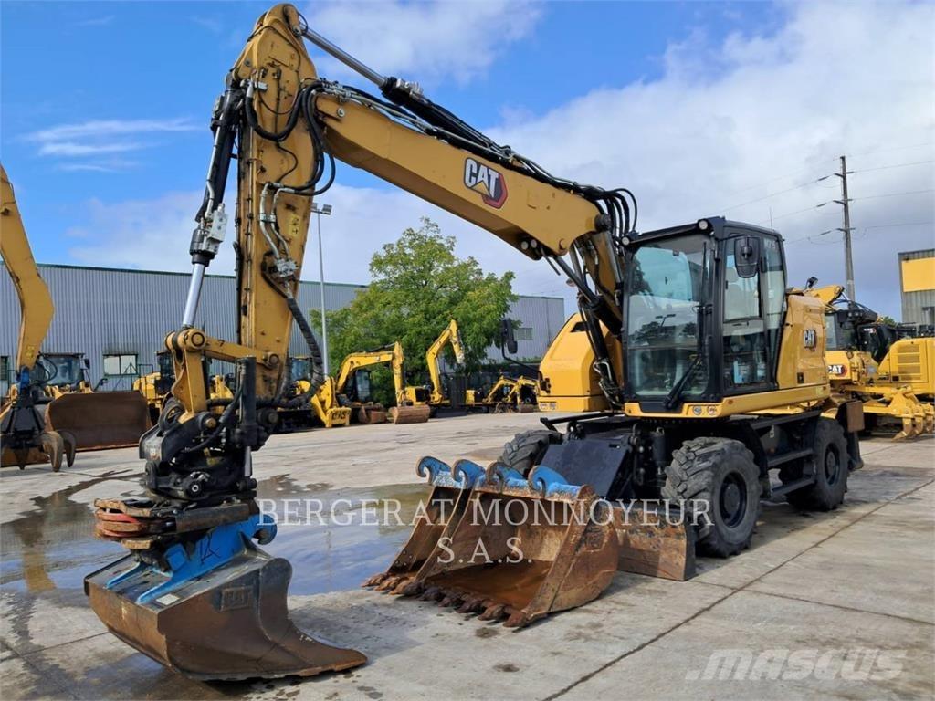 CAT M315 Gravemaskiner på hjul