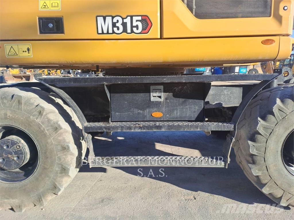 CAT M315 Gravemaskiner på hjul