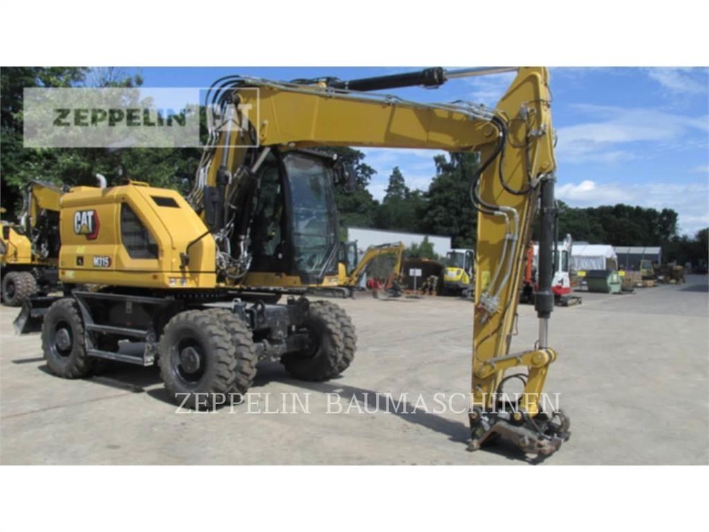 CAT M315-07A Gravemaskiner på hjul