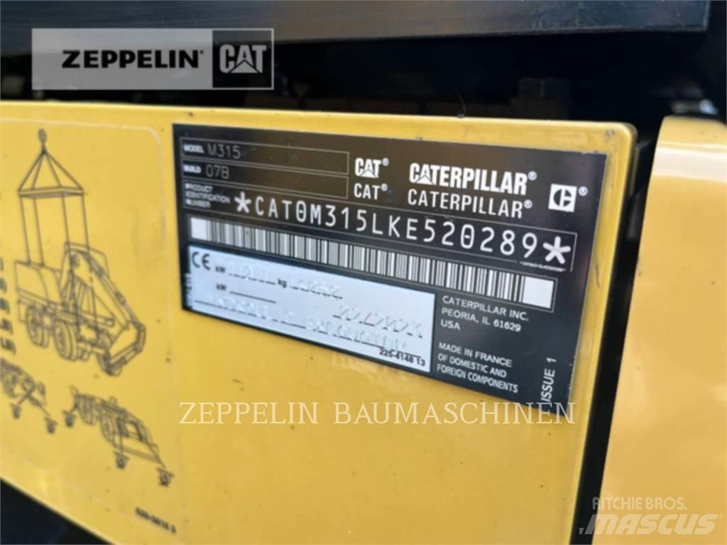 CAT M315-07A Gravemaskiner på hjul