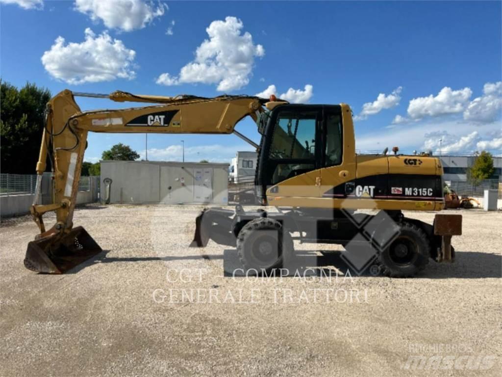 CAT M315C Gravemaskiner på hjul