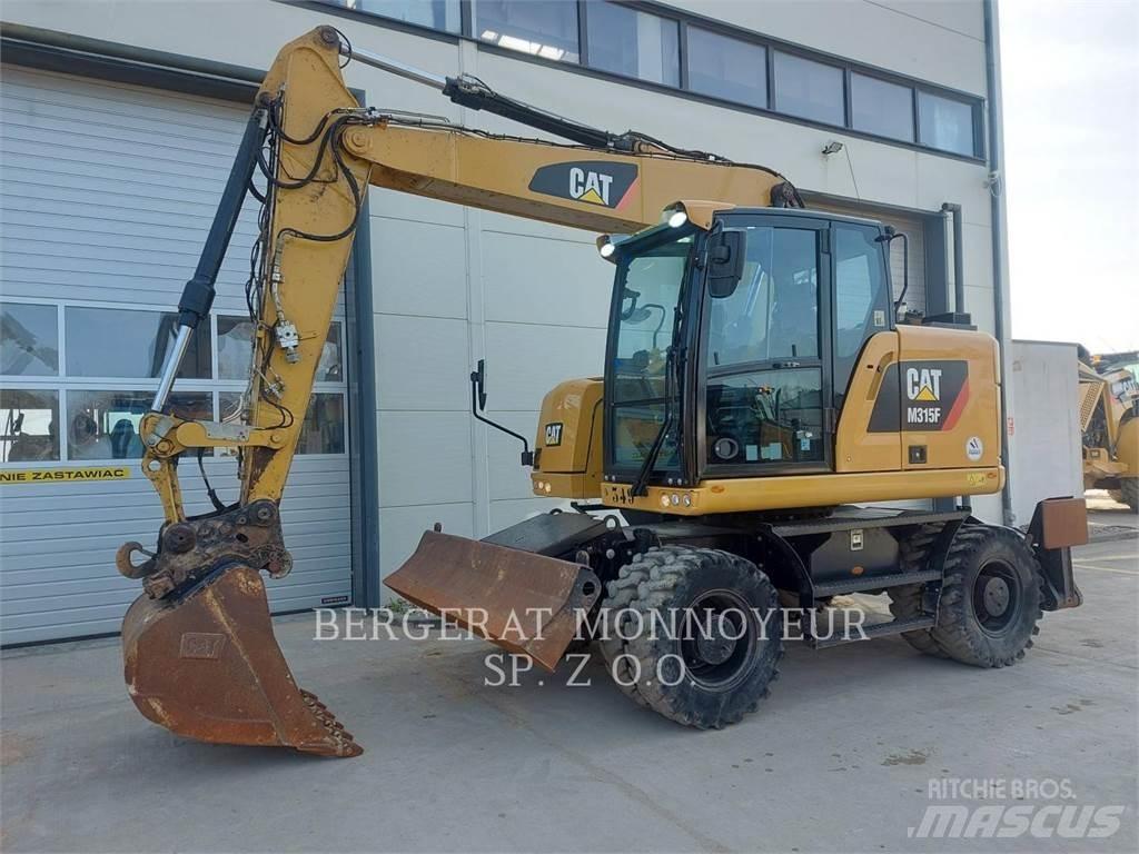 CAT M315F Gravemaskiner på hjul