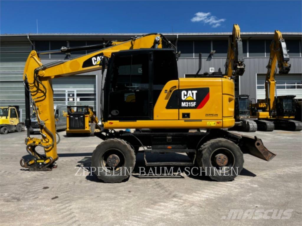 CAT M315F Gravemaskiner på hjul