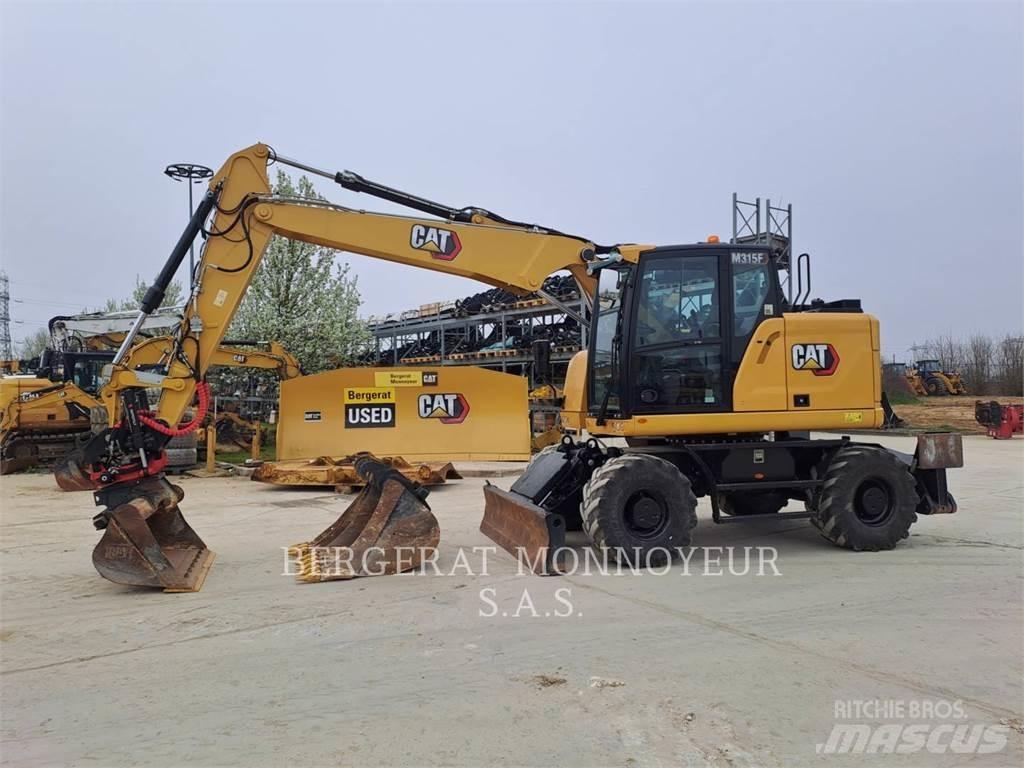 CAT M315F IVC Gravemaskiner på hjul