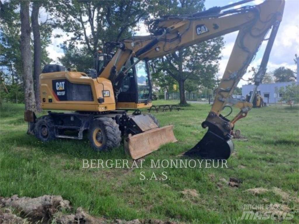 CAT M315F IVC Gravemaskiner på hjul