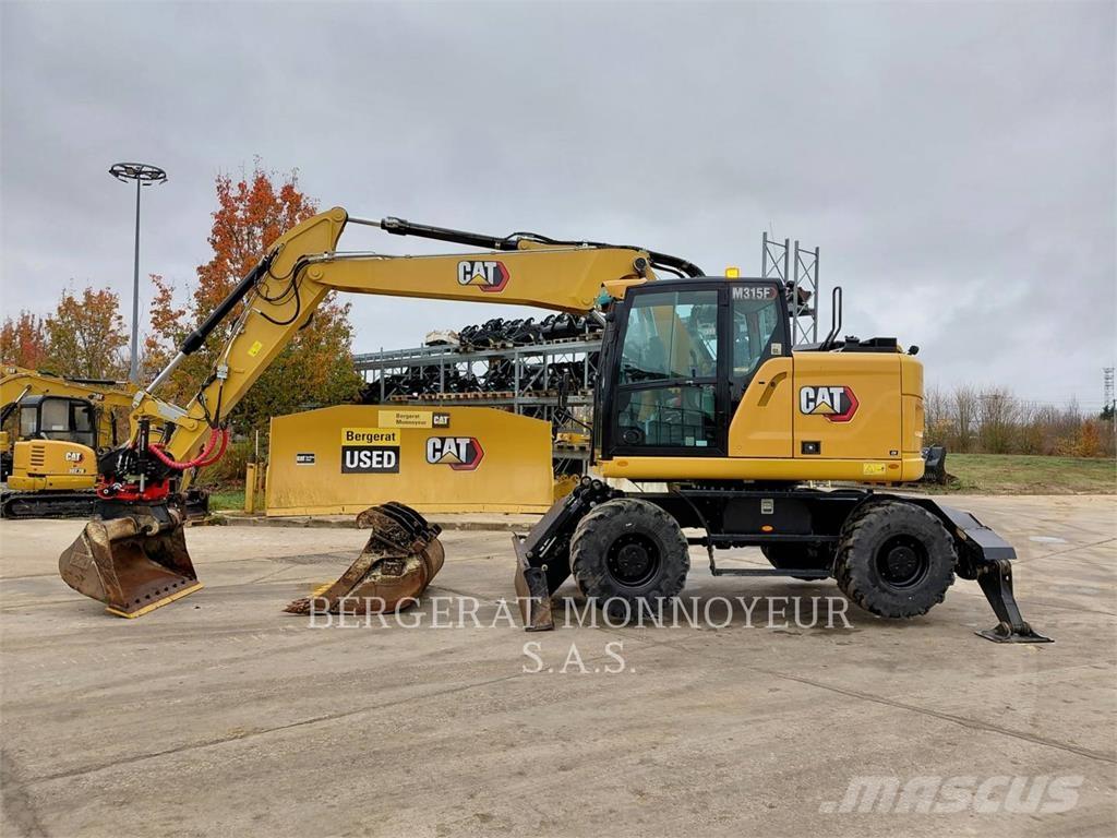 CAT M315F IVC Gravemaskiner på hjul