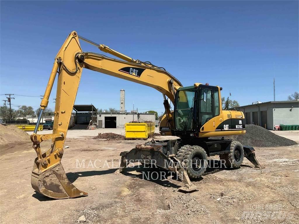 CAT M316C Gravemaskiner på hjul