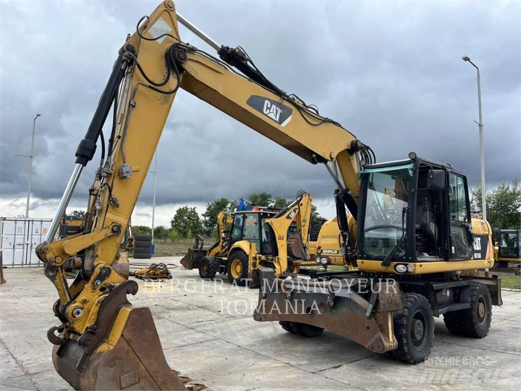 CAT M316D Gravemaskiner på hjul