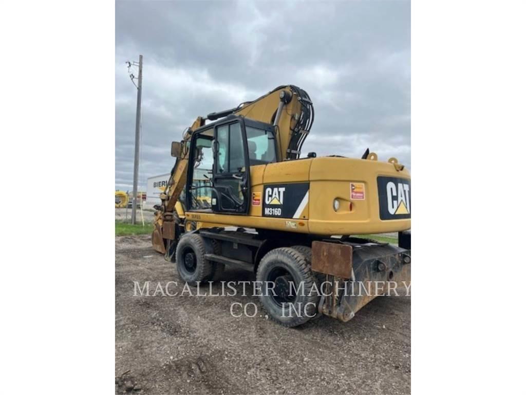 CAT M316D Gravemaskiner på hjul