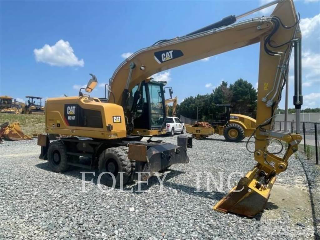 CAT M316F Gravemaskiner på hjul