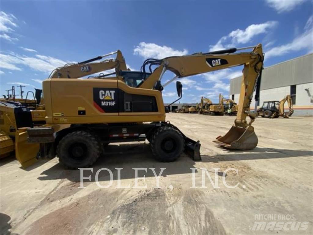 CAT M316F Gravemaskiner på hjul