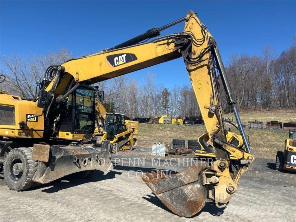 CAT M316F Gravemaskiner på hjul