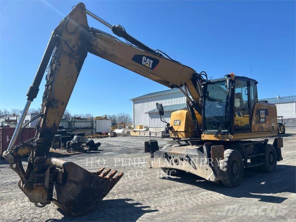 CAT M316F Gravemaskiner på hjul