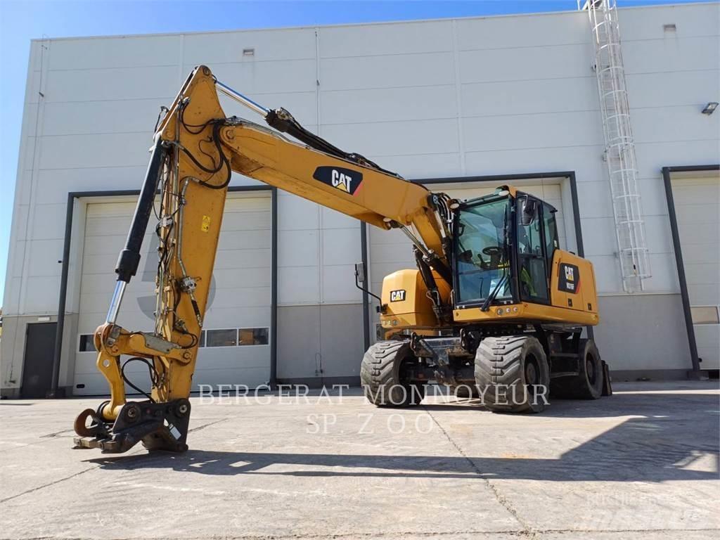 CAT M316F Gravemaskiner på hjul