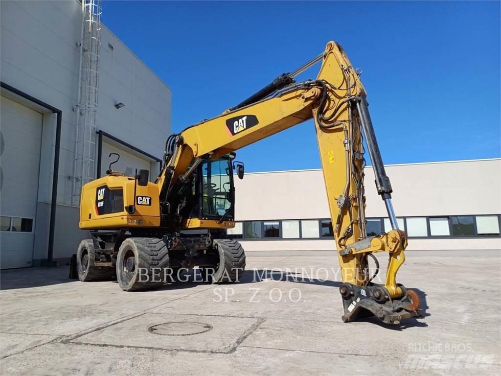 CAT M316F Gravemaskiner på hjul