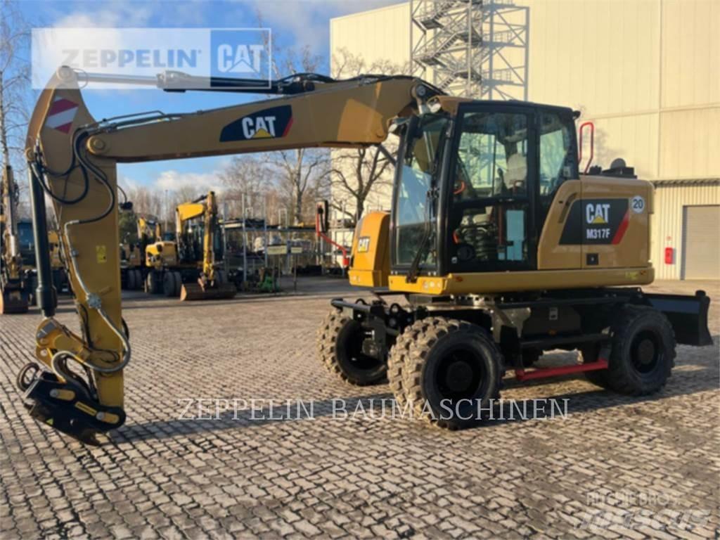 CAT M317F Gravemaskiner på hjul