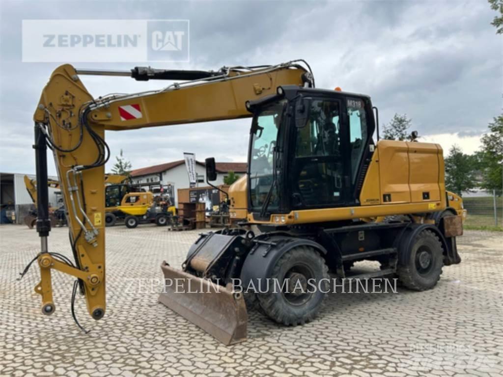 CAT M318-07A Gravemaskiner på hjul