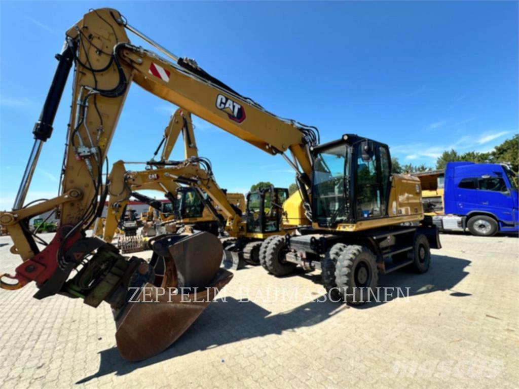 CAT M318-07A Gravemaskiner på hjul