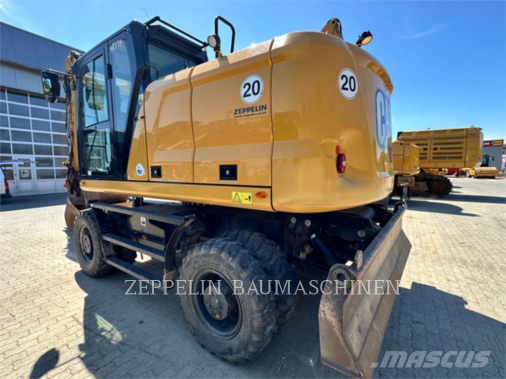 CAT M318-07A Gravemaskiner på hjul