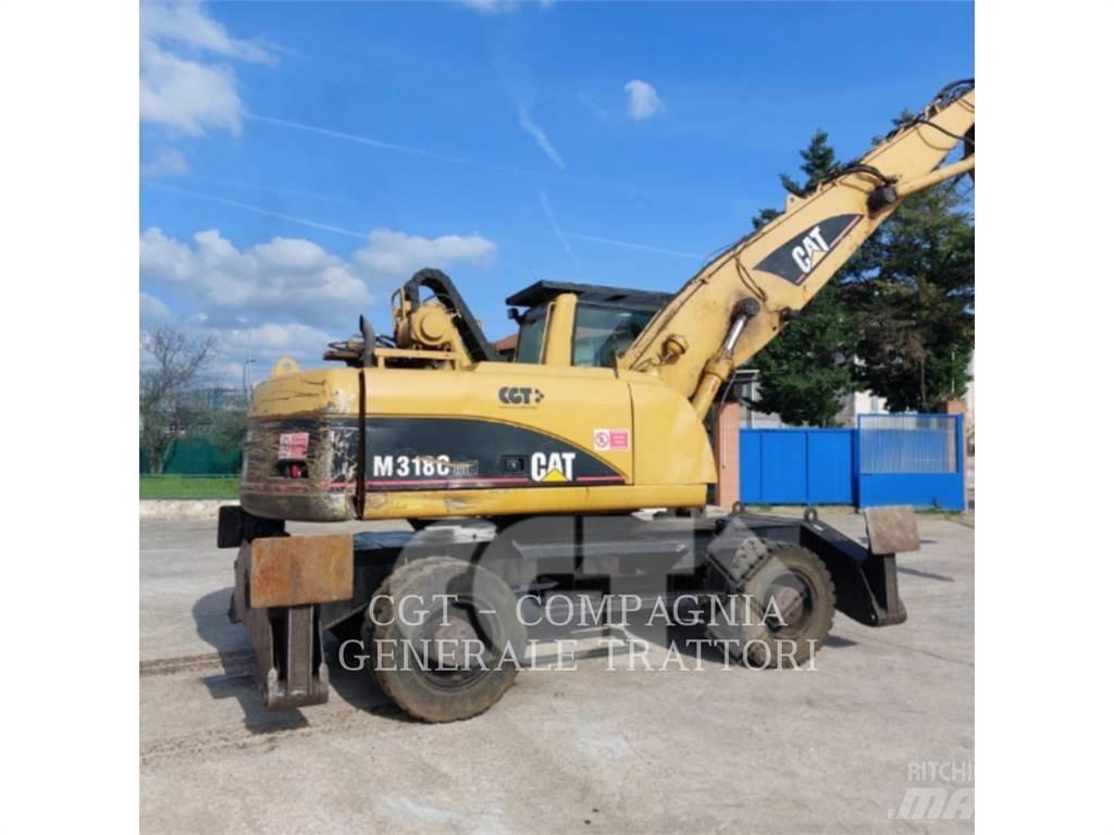 CAT M318C Gravemaskiner på hjul
