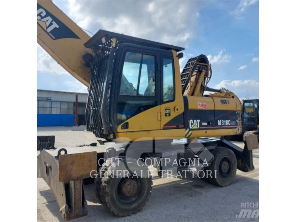 CAT M318C Gravemaskiner på hjul