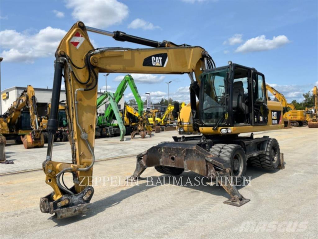CAT M318D Gravemaskiner på hjul