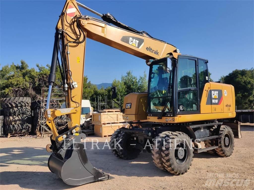 CAT M318F Gravemaskiner på hjul