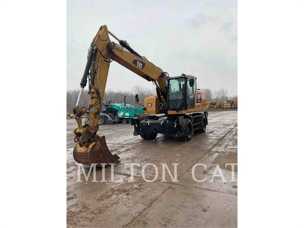 CAT M318F Gravemaskiner på hjul