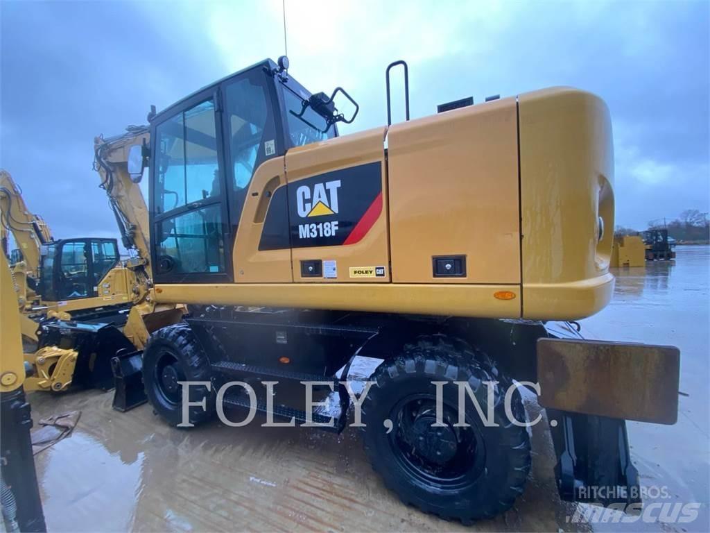CAT M318F Gravemaskiner på hjul