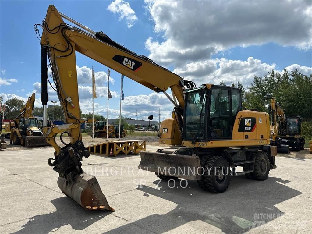 CAT M318F Gravemaskiner på hjul