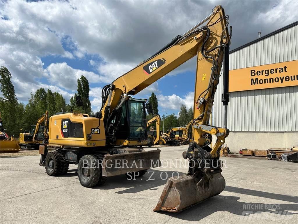 CAT M318F Gravemaskiner på hjul