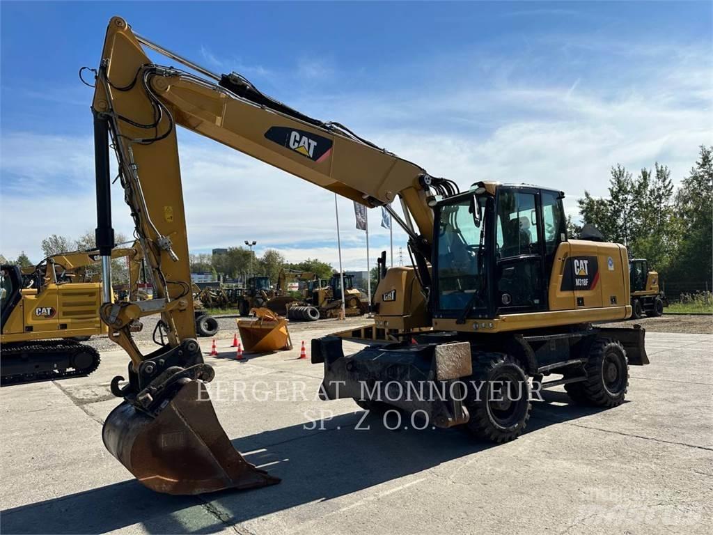 CAT M318F Gravemaskiner på hjul