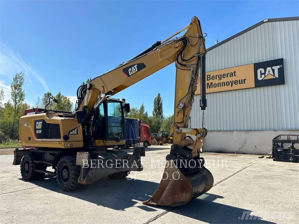 CAT M318F Gravemaskiner på hjul