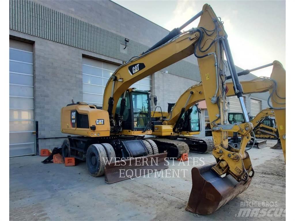 CAT M318F Gravemaskiner på hjul