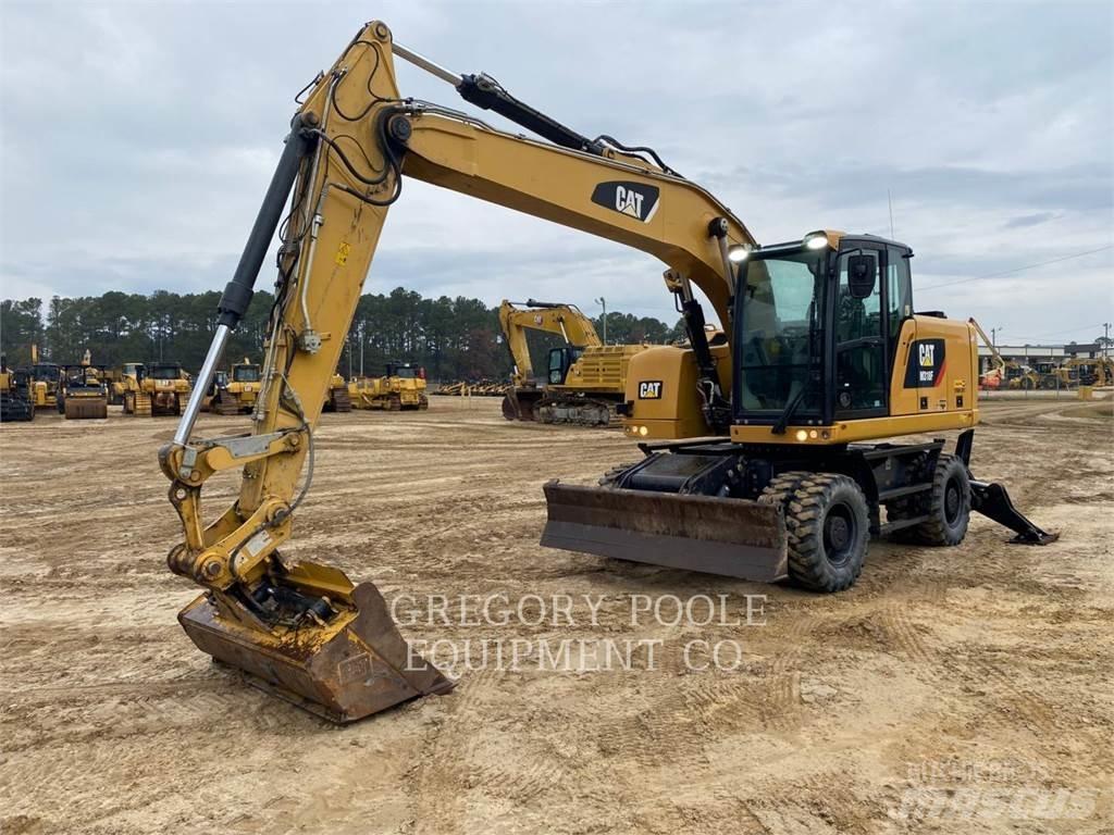 CAT M318F Gravemaskiner på hjul