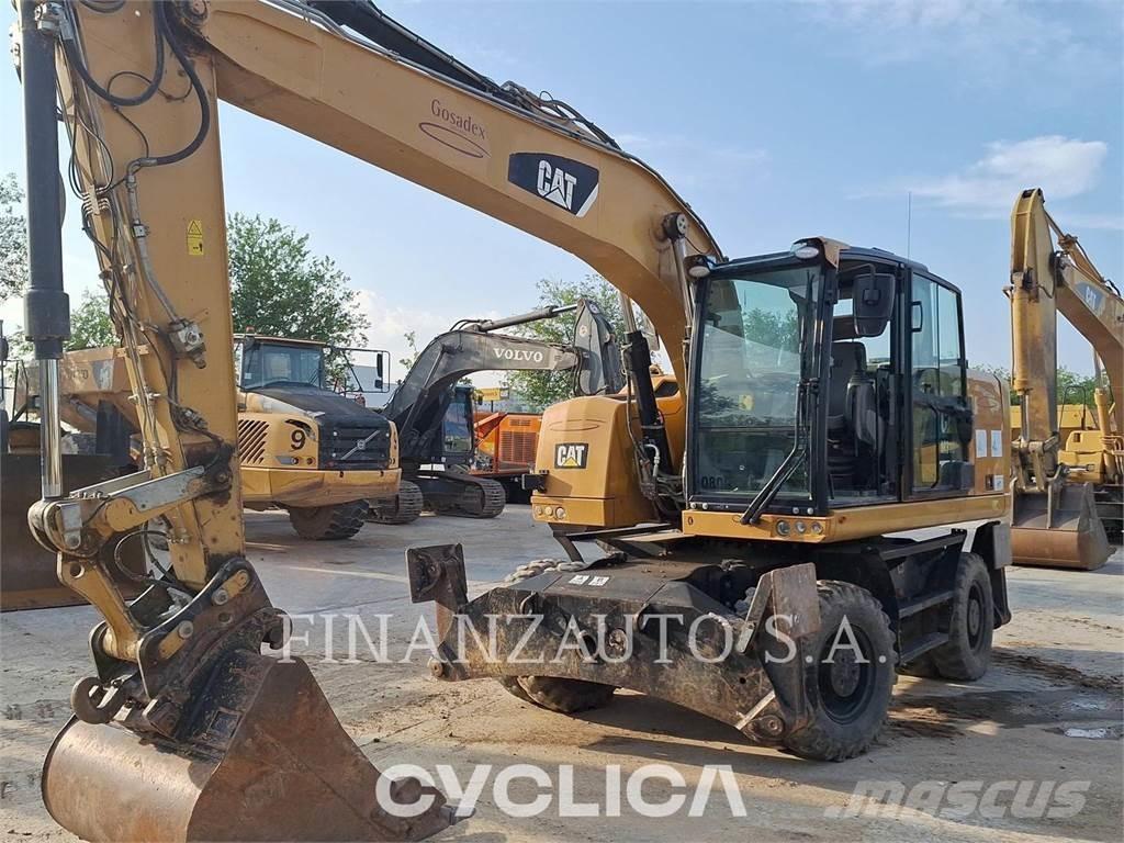 CAT M318F Gravemaskiner på hjul