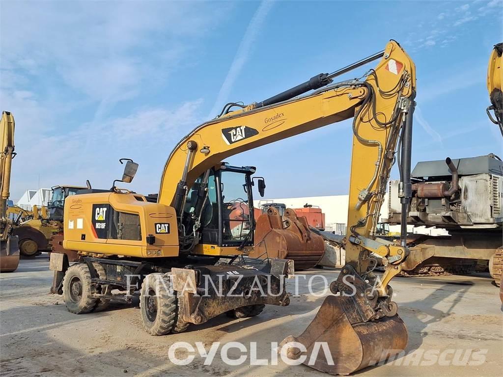 CAT M318F Gravemaskiner på hjul