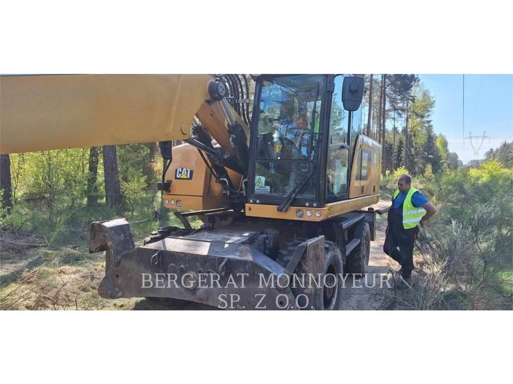 CAT M318F Gravemaskiner på hjul