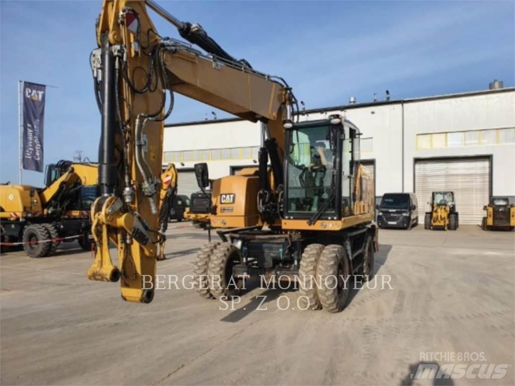 CAT M318F Gravemaskiner på hjul