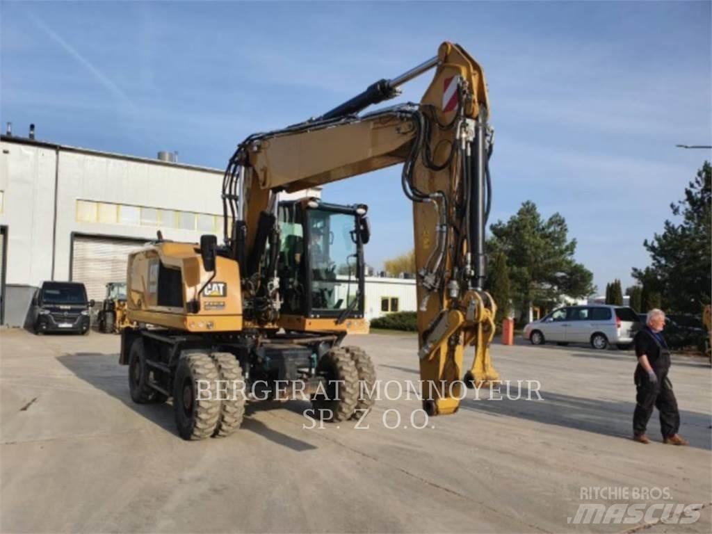 CAT M318F Gravemaskiner på hjul