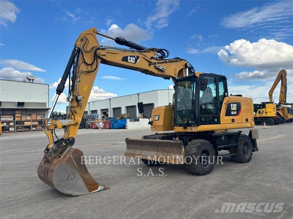 CAT M318F IVC Gravemaskiner på hjul