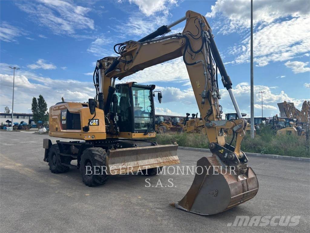CAT M318F IVC Gravemaskiner på hjul